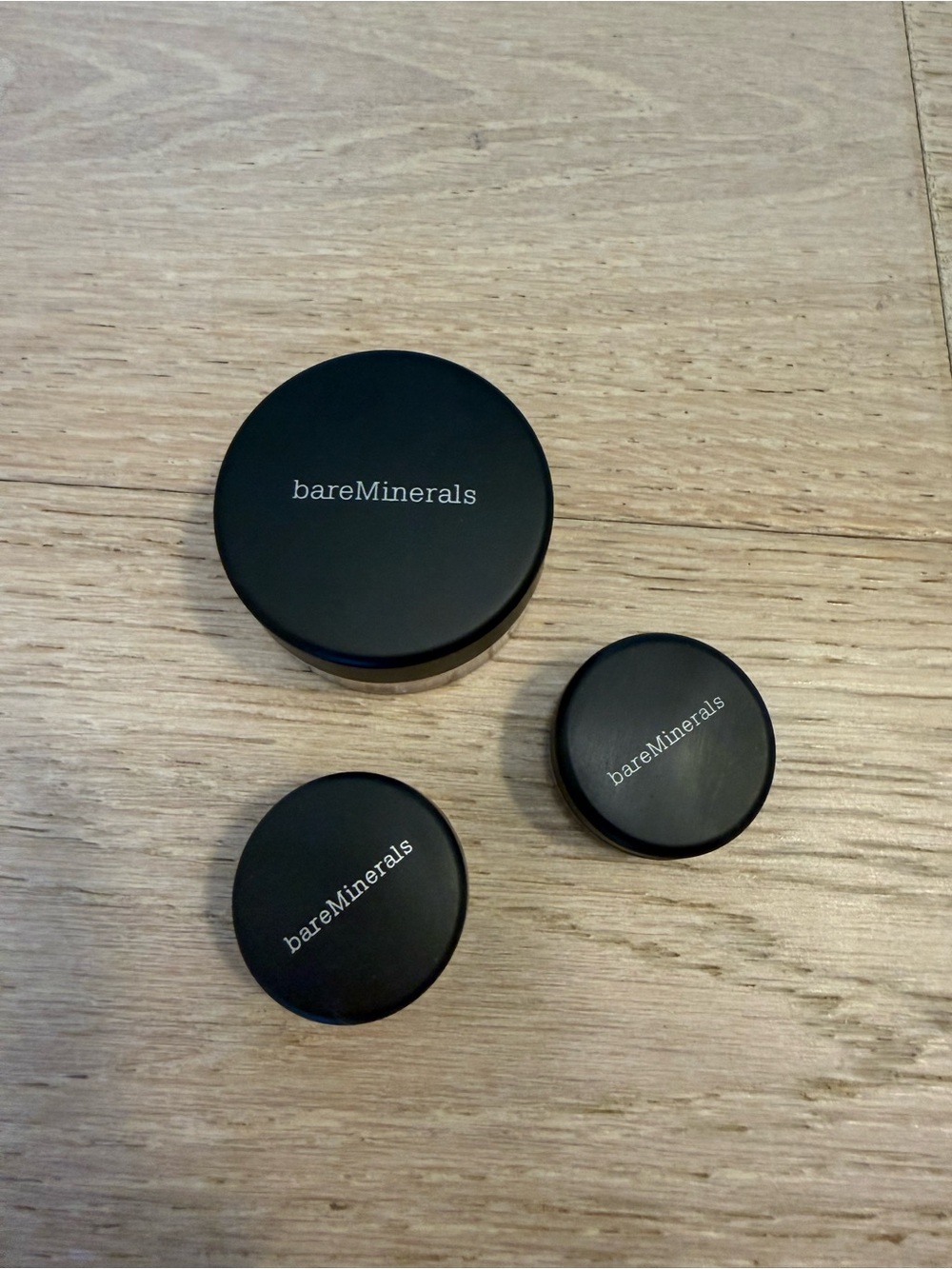 bareMinerals SoHo and Smoky Quartz Eyeshadow Glee Radiance Mineral Powder 3pcs